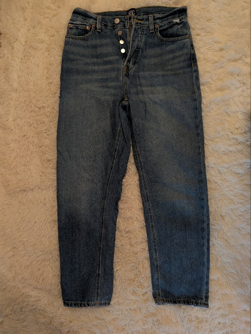 BDG Women's Dark Blue Straig Leg Jeans